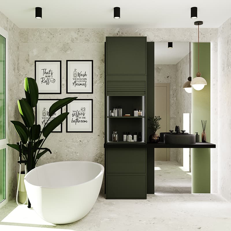 Комплект жалюзі REHAU RAUVOLET Noble matt Olive Detour 3141L 600x1000 мм