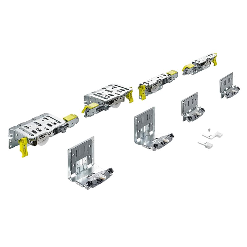 Комплект роликов для 2-дверного шкафа, 18-30мм, 60кг, TopLine XL v2.0 (9275796) Hettich Комплект роликов для 2-дверного шкафа, 18-30мм, 60кг, TopLine XL v2.0 (9275796) Hettich