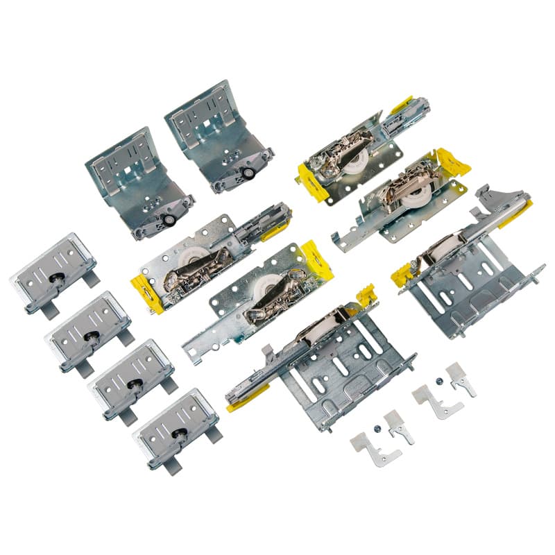 Комплект роликов для 3-дверного шкафа, 22-30мм, 80кг, TopLine XL v2.0 (9275785) Hettich Комплект роликов для 3-дверного шкафа, 22-30мм, 80кг, TopLine XL v2.0 (9275785) Hettich