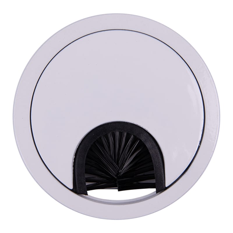 Заглушка для дротів Ø 60mm, метал, білий Заглушка для дротів Ø 60mm, метал, білий