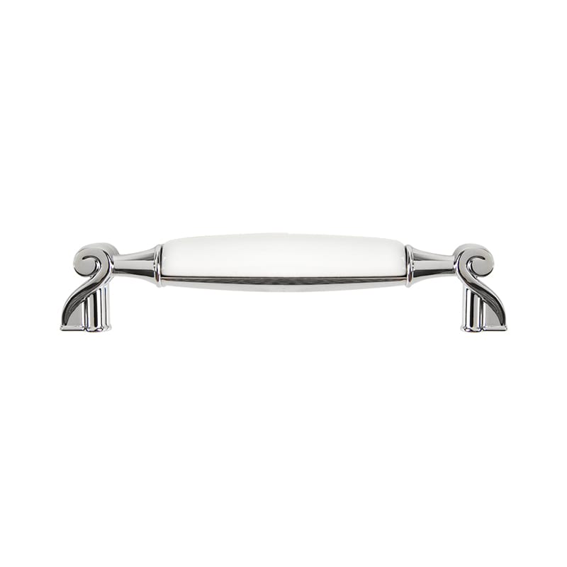 Ручка Ferro Fiori CR 9001.128 хром|білий