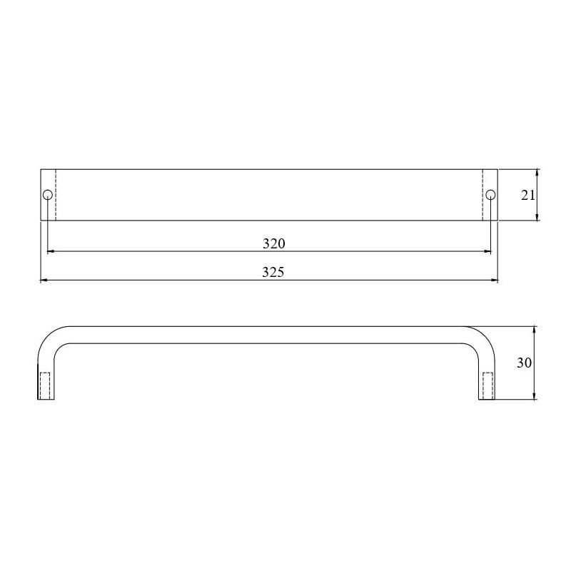 Ручка Ferro Fiori M 0090.320 чорний Soft-touch