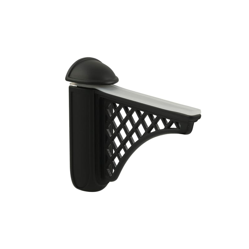 Полкодержатель Marella D 42431.125, нагрузка 20 кг черный матовый Полкодержатель Marella D 42431.125, нагрузка 20 кг черный матовый
