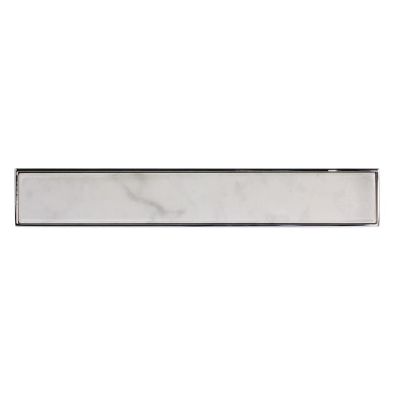 Ручка Ferro Fiori D 4320.192 хром | мрамор Carrara Ручка Ferro Fiori D 4320.192 хром | мрамор Carrara