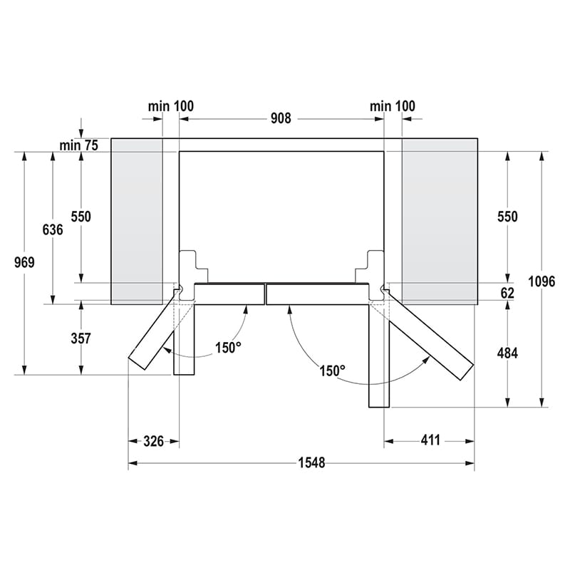 Холодильник SbS NRS 918 EMB Gorenje Холодильник SbS NRS 918 EMB Gorenje