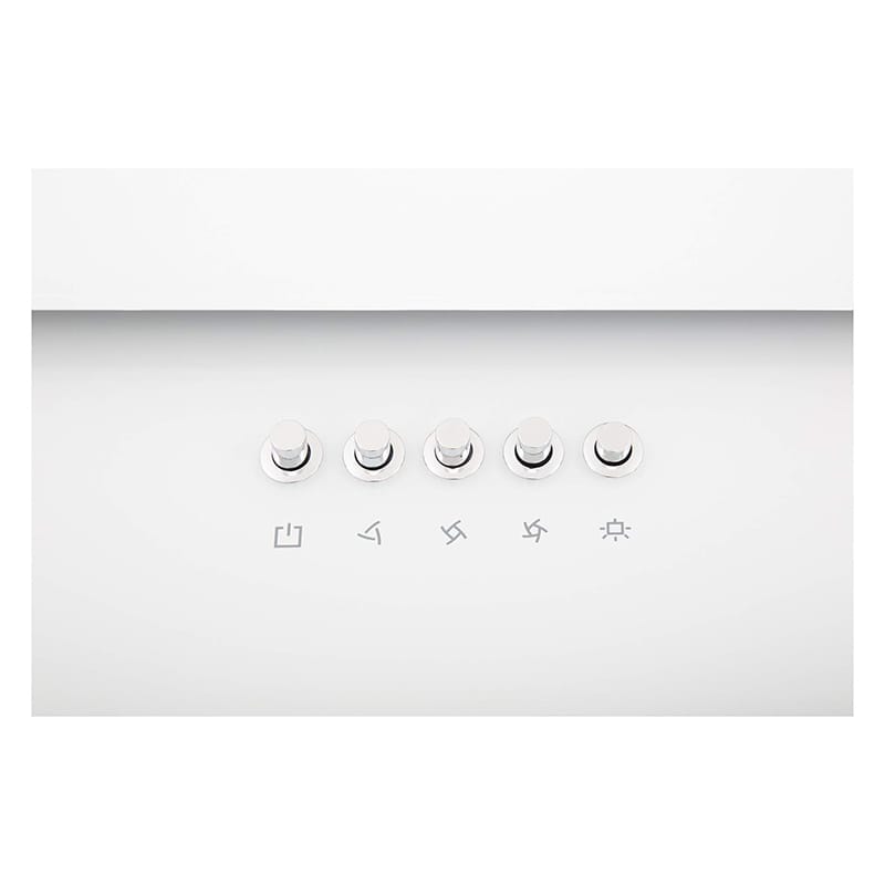 Вытяжка ALTEA WH A 60 PB/GL/A 600мм белая INTERLINE Вытяжка ALTEA WH A 60 PB/GL/A 600мм белая INTERLINE