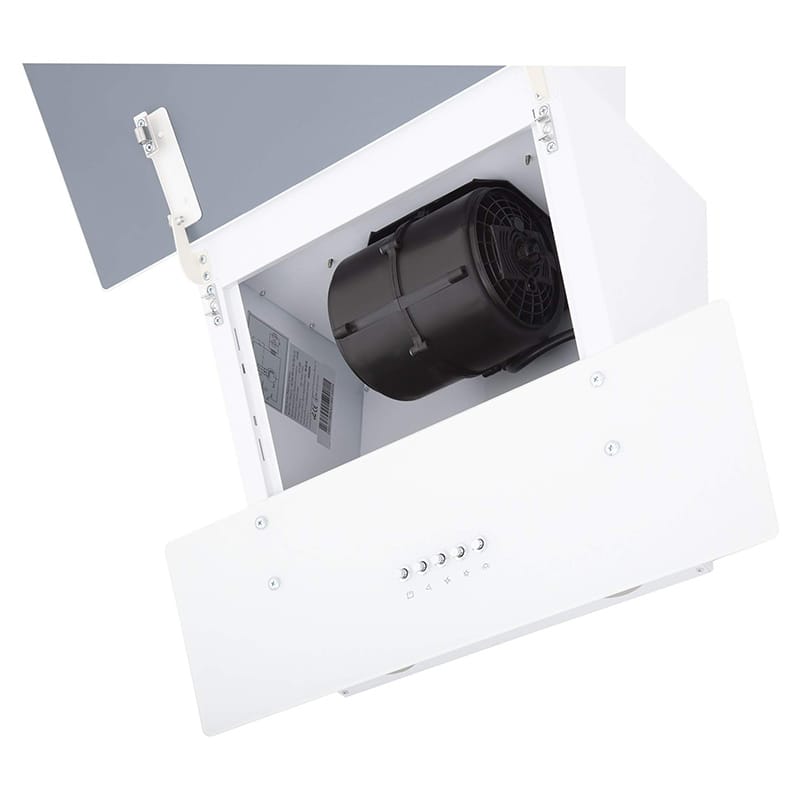 Вытяжка ALTEA WH A 60 PB/GL/A 600мм белая INTERLINE Вытяжка ALTEA WH A 60 PB/GL/A 600мм белая INTERLINE