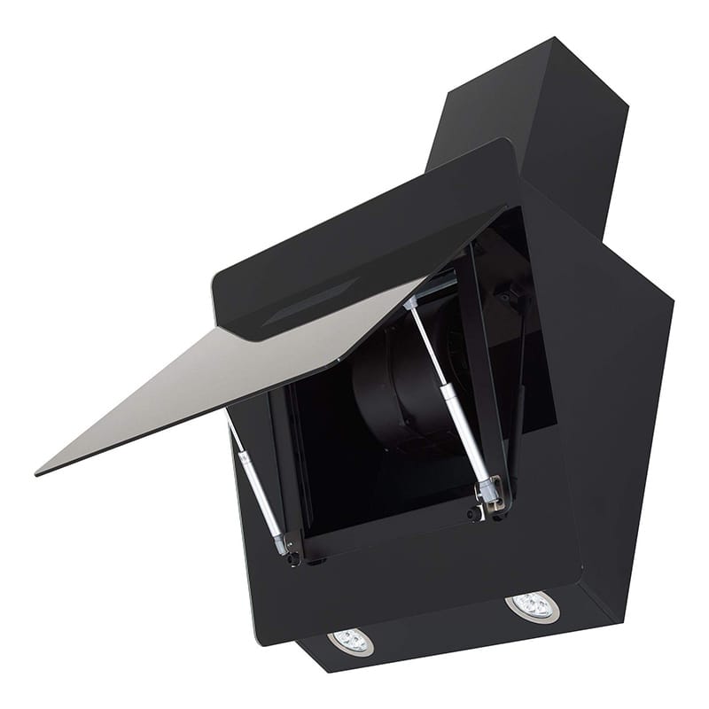 Вытяжка BRAVO BL A/60/GL/K 600мм черная INTERLINE Вытяжка BRAVO BL A/60/GL/K 600мм черная INTERLINE