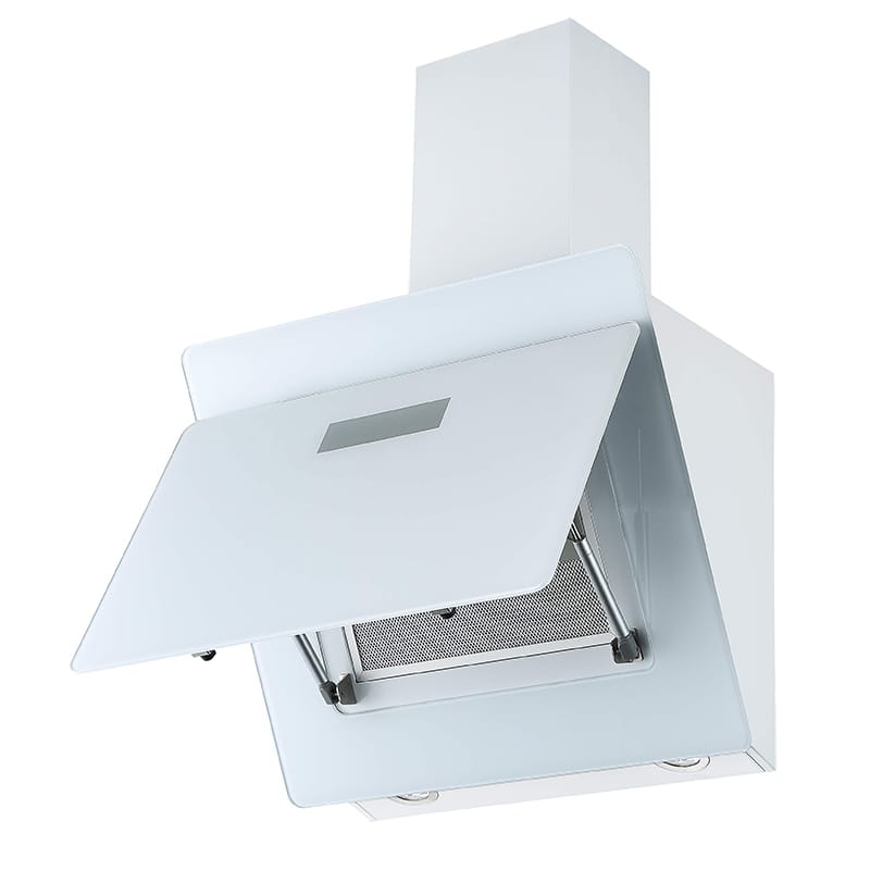 Витяжка BRAVO WH A/60/GL/K 600мм біла INTERLINE Витяжка BRAVO WH A/60/GL/K 600мм біла INTERLINE