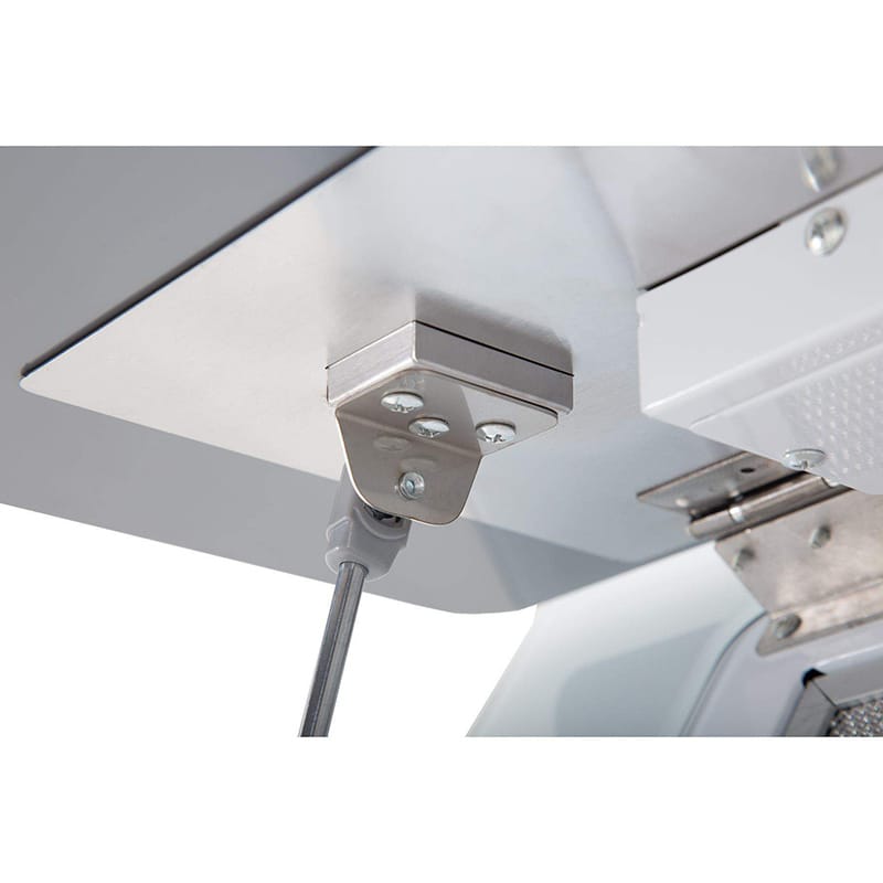 Витяжка BRAVO WH A/60/GL/K 600мм біла INTERLINE Витяжка BRAVO WH A/60/GL/K 600мм біла INTERLINE