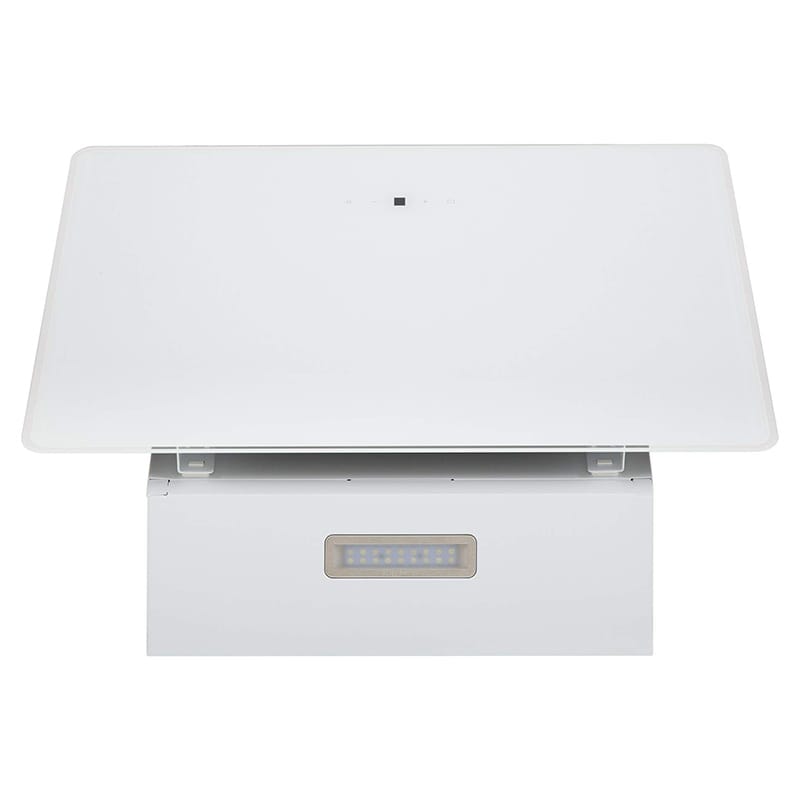 Вытяжка FLOW WH A/60/GL/M 600мм белая INTERLINE Вытяжка FLOW WH A/60/GL/M 600мм белая INTERLINE