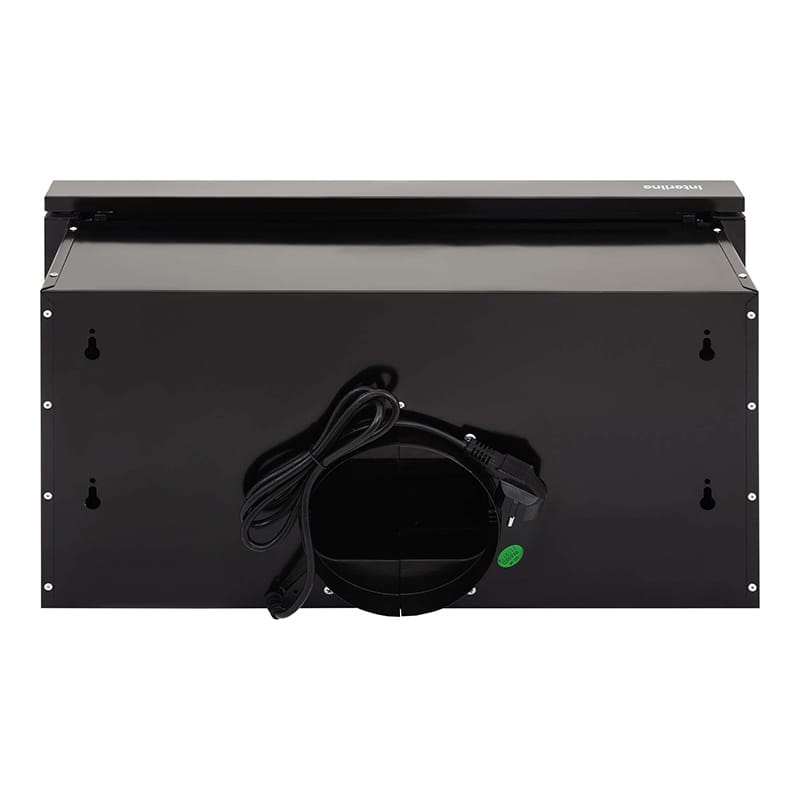Вытяжка телескопическая SLIM BL A/60/2/T 600мм черная INTERLINE Вытяжка телескопическая SLIM BL A/60/2/T 600мм черная INTERLINE