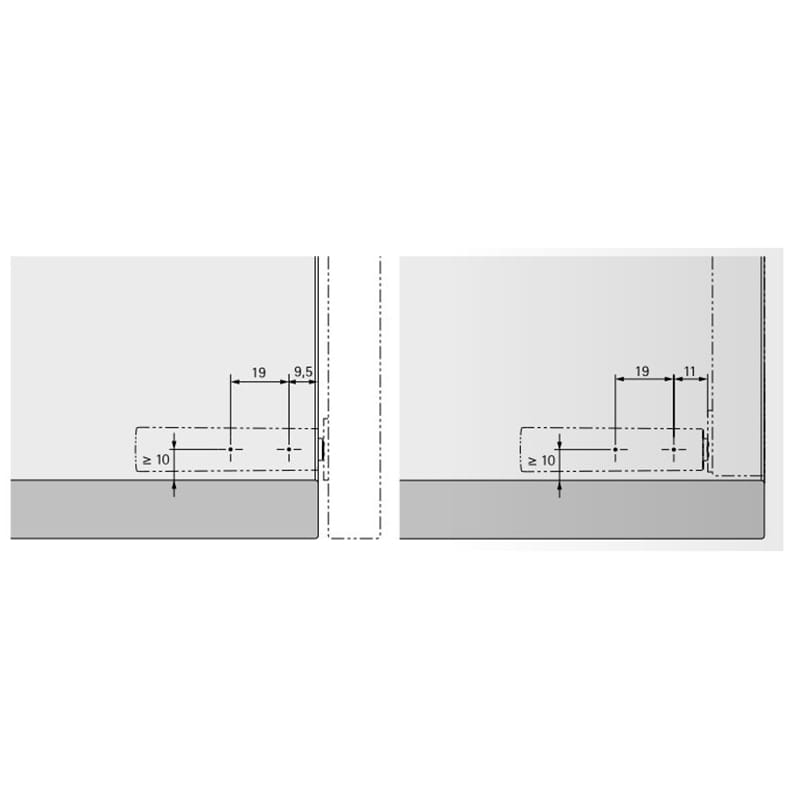 Механізм P2O PIN, антрацит, накладний, короткий хід (9089625) Hettich Механізм P2O PIN, антрацит, накладний, короткий хід (9089625) Hettich