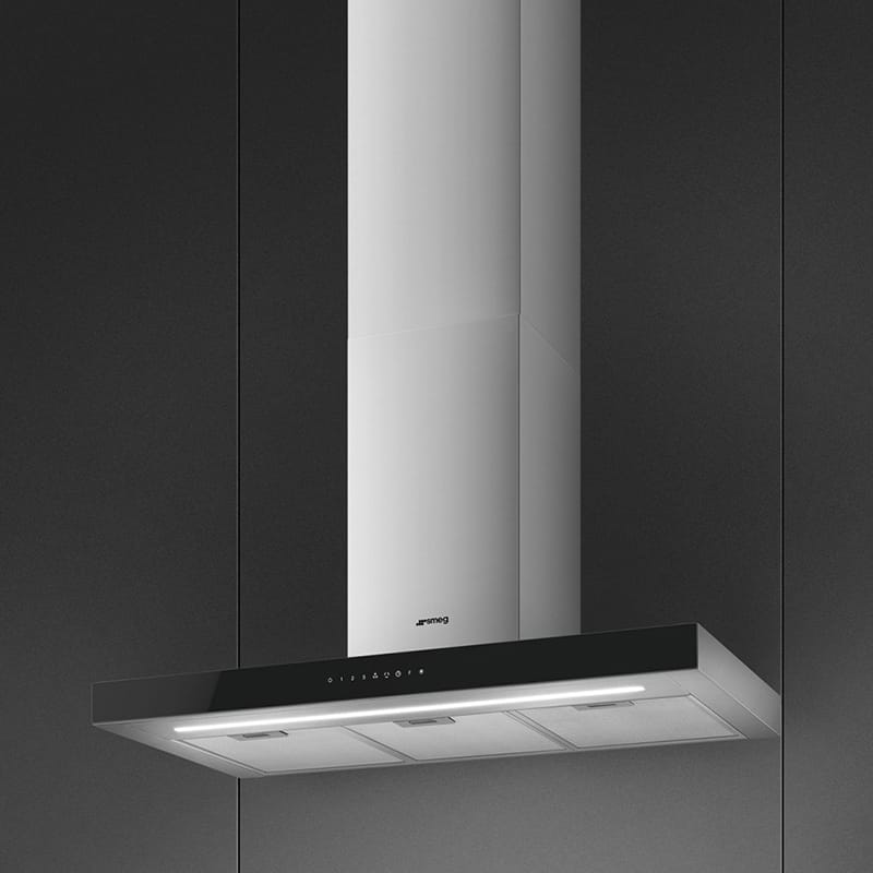 Витяжка пристінна 90см KBT9L4VN Smeg