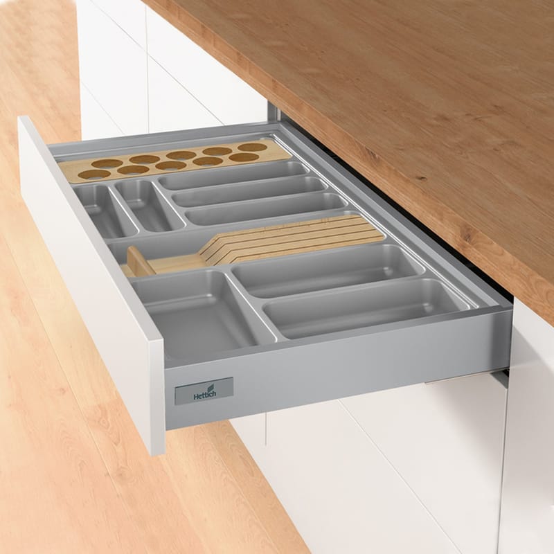 Організація OrgaTray 480 срібло, пластик L=470 W=500 Atira (9202815) Hettich