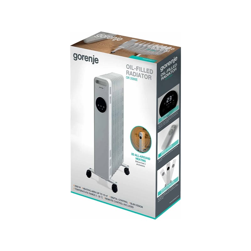 Обігрівач масляний OR2000E GORENJE Обігрівач масляний OR2000E GORENJE