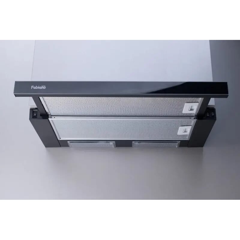 Витяжка телескопічна чорна Slim 60см Lux Fabiano Витяжка телескопічна чорна Slim 60см Lux Fabiano