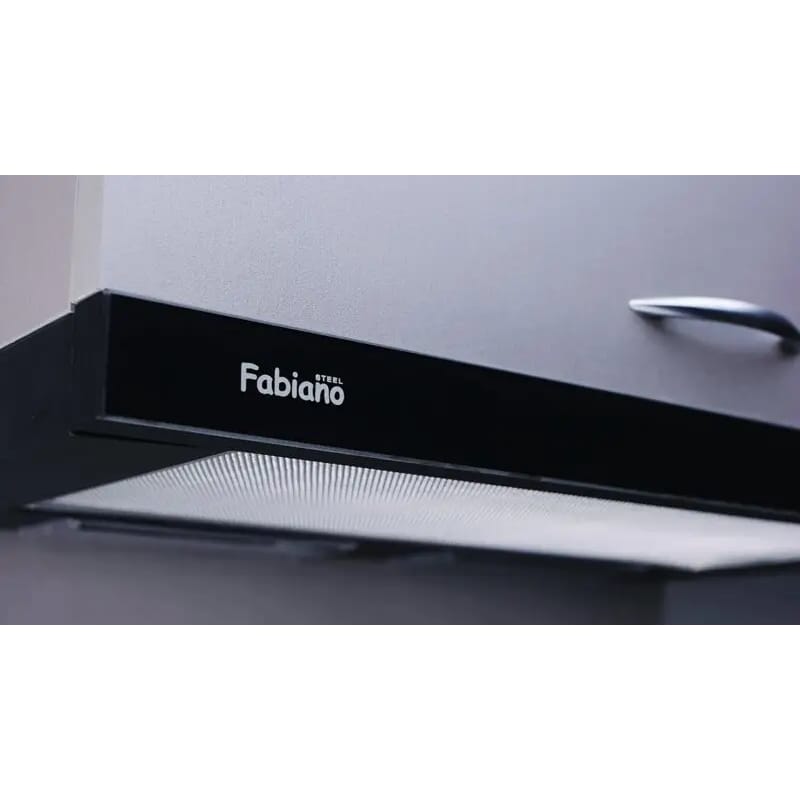 Витяжка телескопічна чорна Slim 60см Lux Fabiano Витяжка телескопічна чорна Slim 60см Lux Fabiano