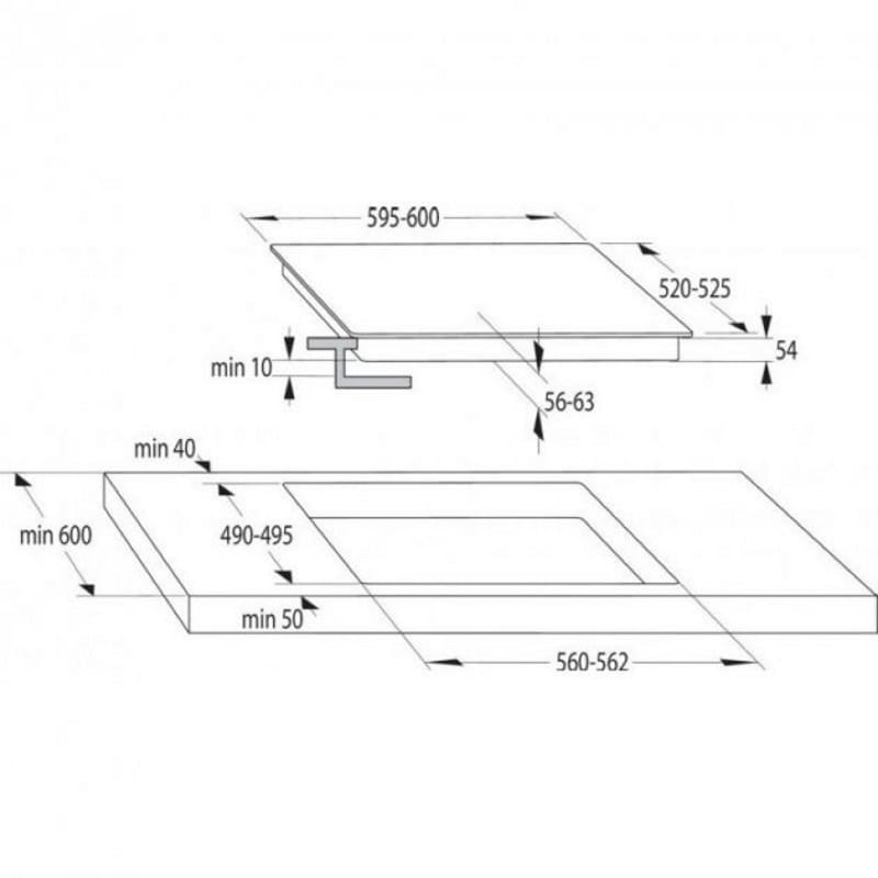 Індукційна варильна поверхня IT 643 BSC7 Gorenje