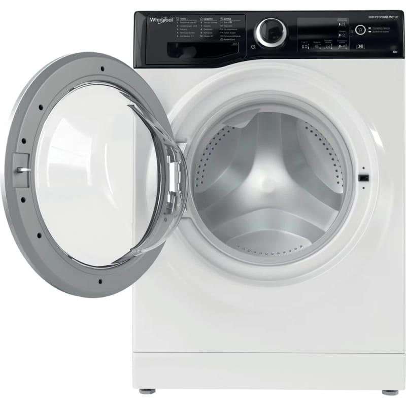 Пральна машина (фронтальна загрузка) вузька WRBSB 6228 B UA Whirlpool Пральна машина (фронтальна загрузка) вузька WRBSB 6228 B UA Whirlpool