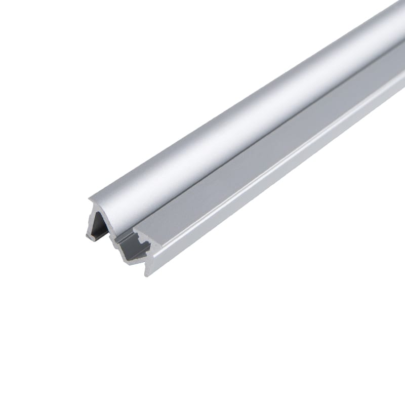 Профіль для LED-стрічки, ПРИХОВАНИЙ, L=3m, алюміній, анодір. срібло