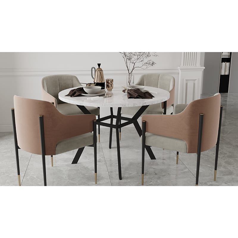 Опора обіднього столу Loft Aura 90 RAL 9005 Опора обіднього столу Loft Aura 90 RAL 9005