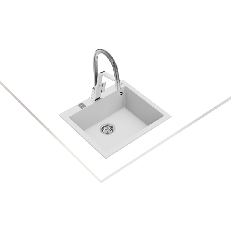Мойка FORSQUARE 50.40 TG Tegranit ультра белый Teka (115230009) Мойка FORSQUARE 50.40 TG Tegranit ультра белый Teka (115230009)