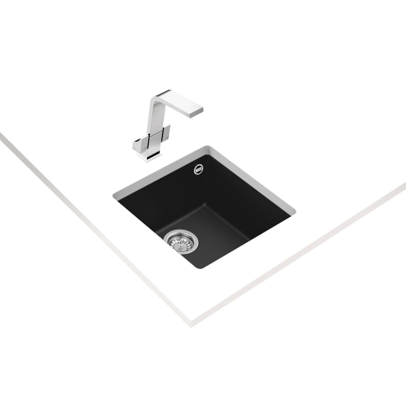 Мийка SQUARE 40.40 TG  Tegranit чорний (мпс) Teka (115230025)