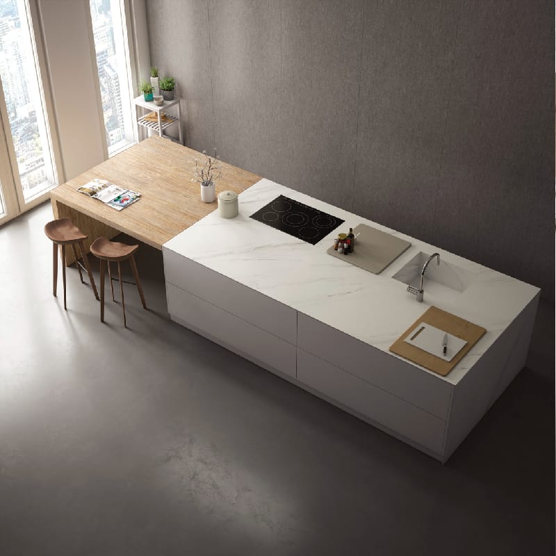 Керамограніт Inalco Touche Super Blanco-Gris Natural 12 mm 3200х1600 Керамограніт Inalco Touche Super Blanco-Gris Natural 12 mm 3200х1600