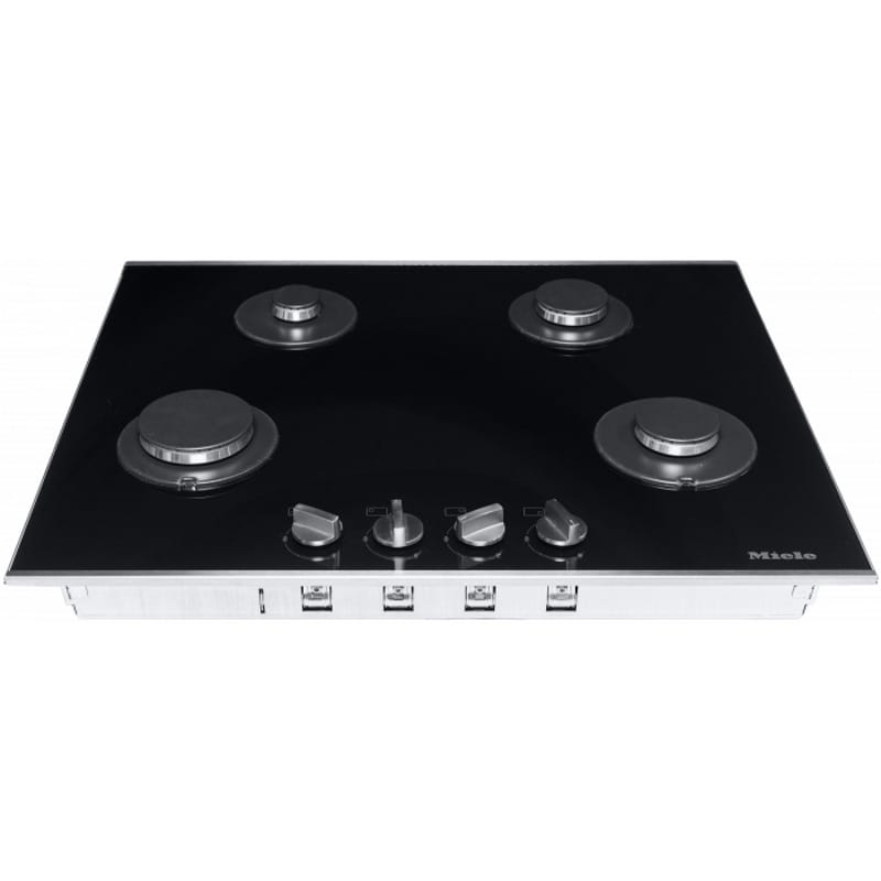 Газовая варочная поверхность KM 3010 черное стекло Miele Газовая варочная поверхность KM 3010 черное стекло Miele