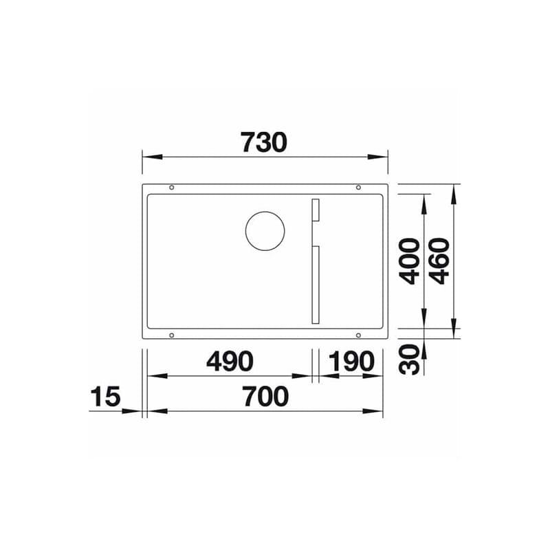 Мойка SUBLINE 700-U Level SILGRANIT (мпс.) антрацит BLANCO (523538) Мойка SUBLINE 700-U Level SILGRANIT (мпс.) антрацит BLANCO (523538)
