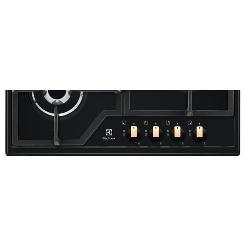 Варильна поверхня газова KGS6436RK 60см чорний матовий Electrolux