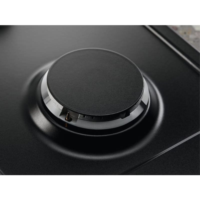 Варильна поверхня газова KGS6436RK 60см чорний матовий Electrolux