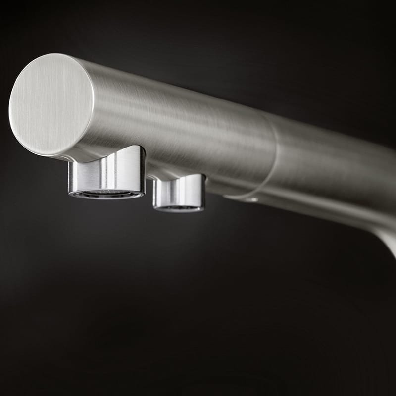 Смеситель FONTAS II PVD steel нерж. сталь BLANCO (523129)