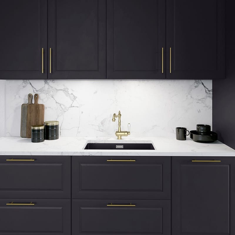 Змішувач TRADON satin gold BLANCO (526688) Змішувач TRADON satin gold BLANCO (526688)
