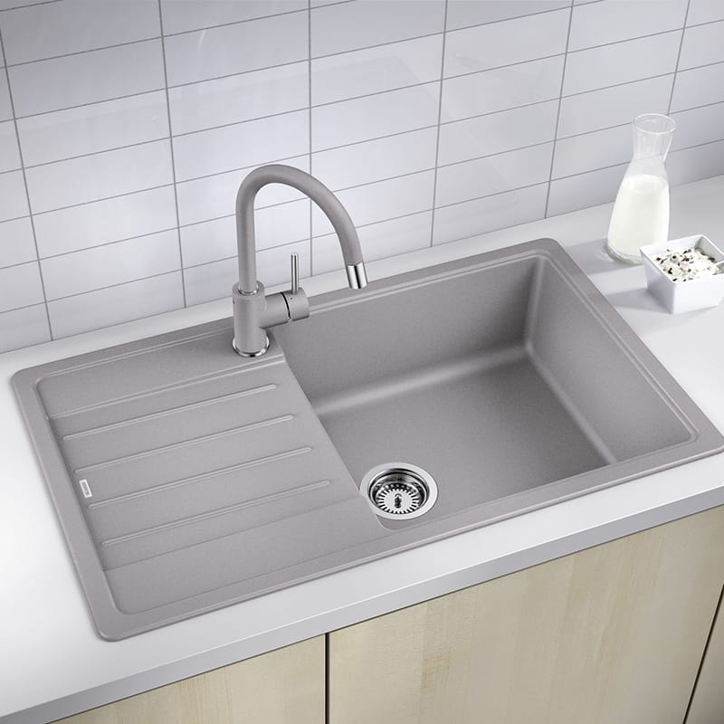Смеситель MIDA-S вулканический серый (в/ш) BLANCO (526967) Смеситель MIDA-S вулканический серый (в/ш) BLANCO (526967)