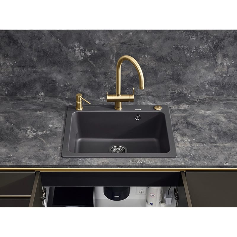 Дозатор LATO satin gold BLANCO (526699) Дозатор LATO satin gold BLANCO (526699)