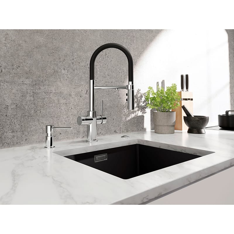 Дозатор LATO хром BLANCO (525808) Дозатор LATO хром BLANCO (525808)