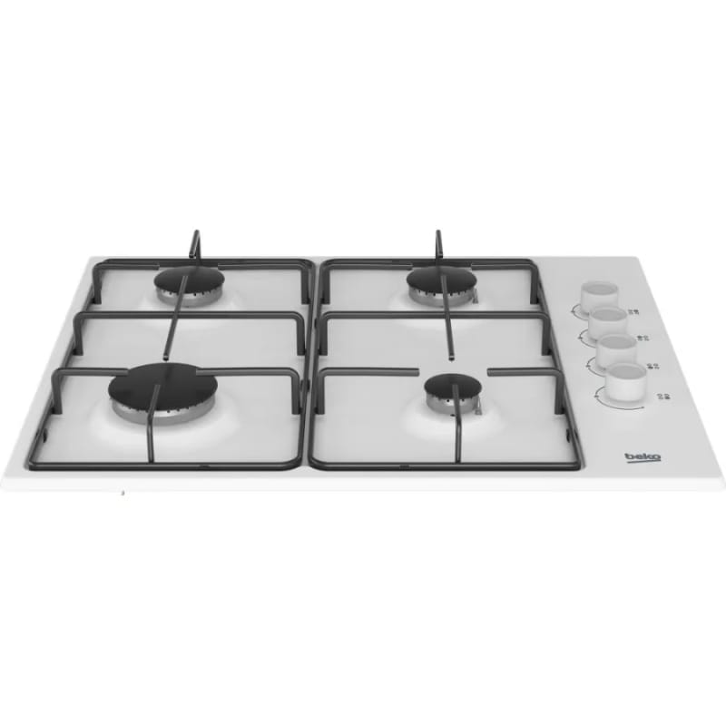 Варочная поверхность газовая белая HIGG64123SW Beko