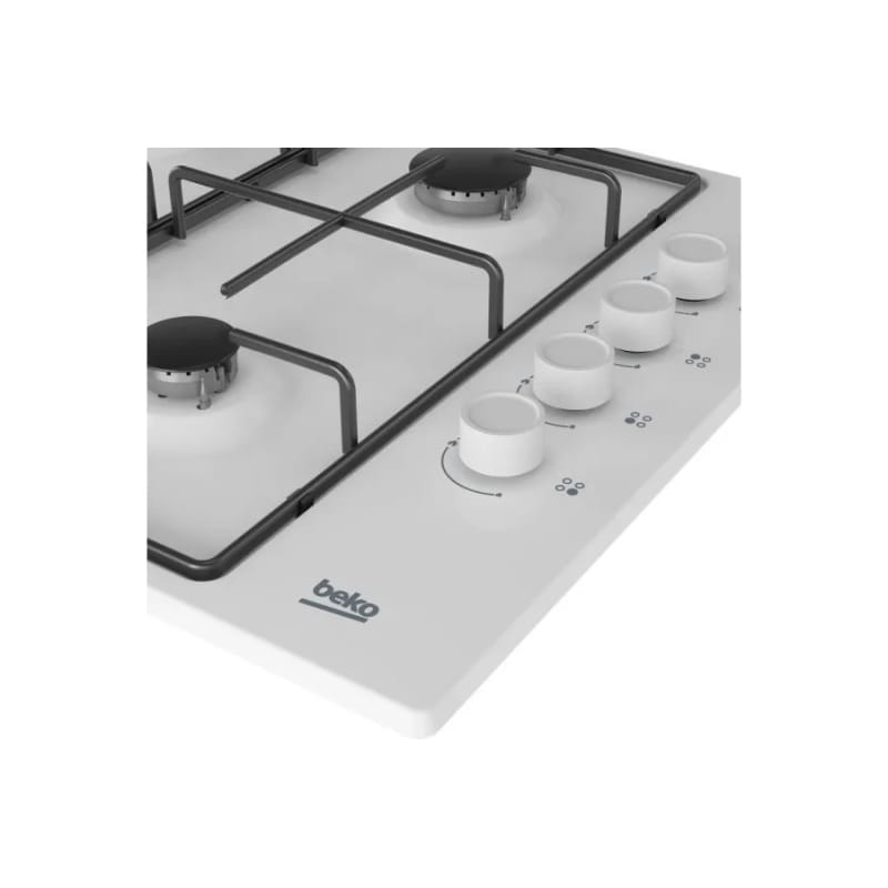 Варочная поверхность газовая белая HIGG64123SW Beko