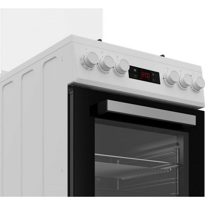 Плита комбинированная 50см белая FSE52332DWDS Beko