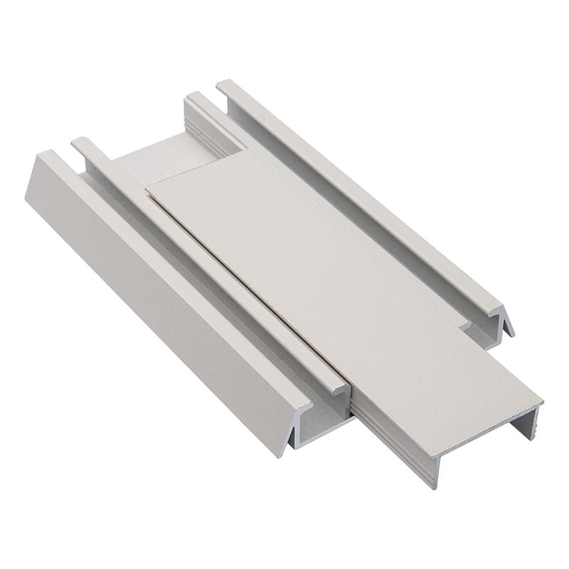 Заглушка під нижню напрямну білий муар