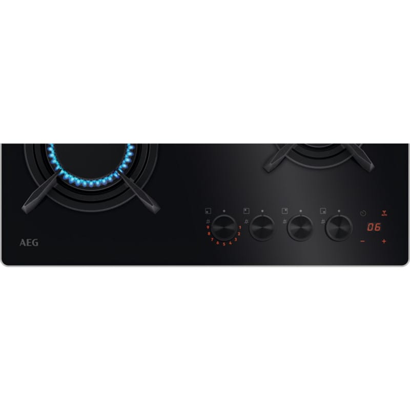 Газовая поверхность HKB64453NB Hob2Hood AEG Газовая поверхность HKB64453NB Hob2Hood AEG