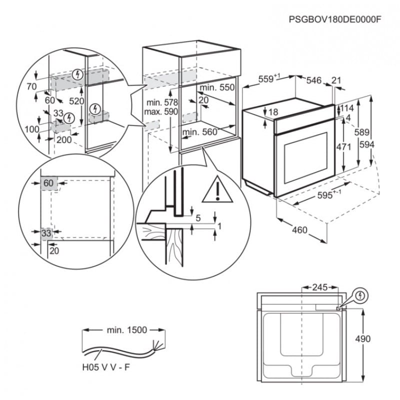 Духовой шкаф EOABS39WZ Electrolux