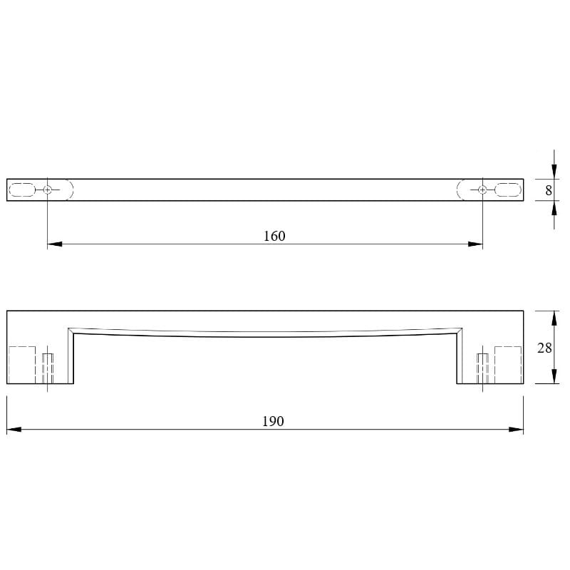 Ручка Ferro Fiori M 0031.160 черный