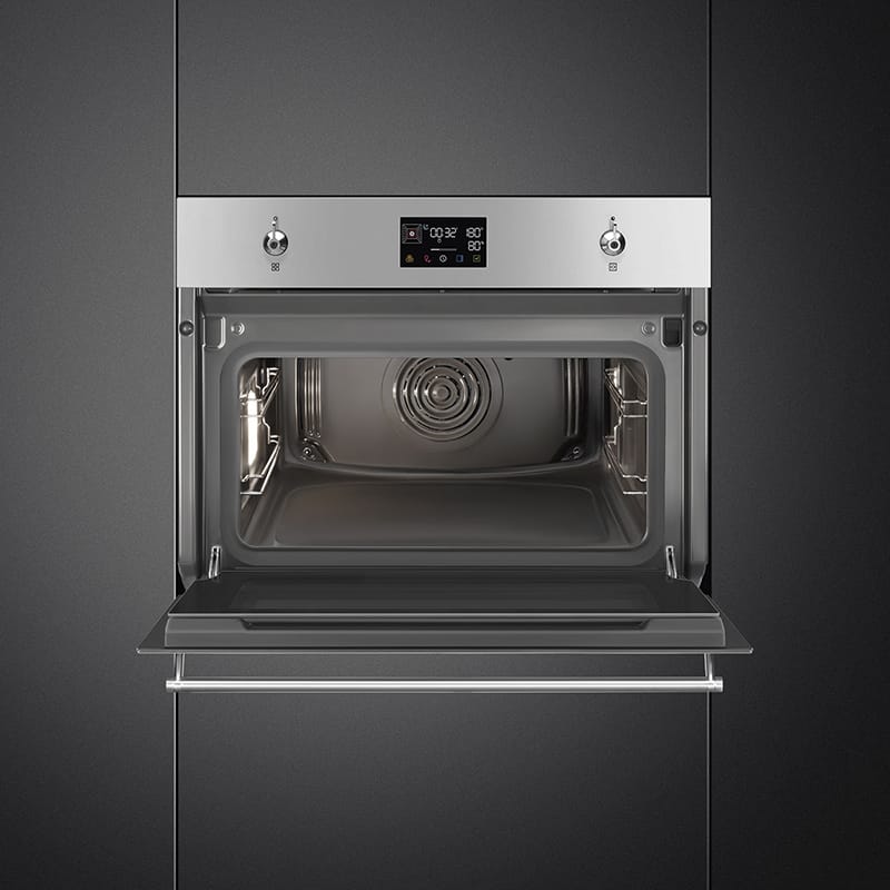 Духовой шкаф с паром SO4302S3X Smeg