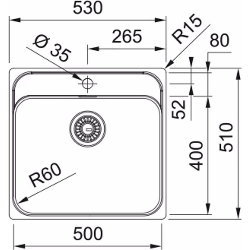 Мийка нерж. сталь Smart SRX 210-50 TL Franke (127.0703.299) Мийка нерж. сталь Smart SRX 210-50 TL Franke (127.0703.299)