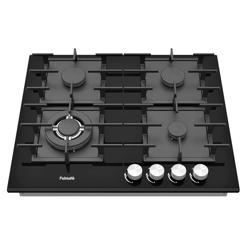Газова поверхня  FHG 1444 VGHT2 Black Glass Fabiano
