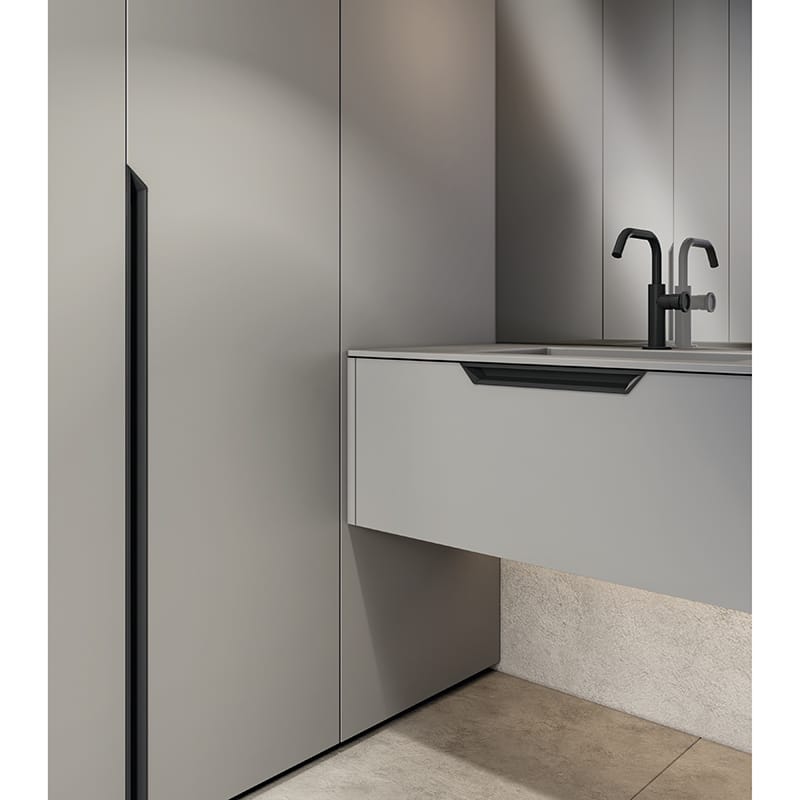 Ручка Marella M 16029 L=3000mm антрацит металік, 18 мм (м.п.) Ручка Marella M 16029 L=3000mm антрацит металік, 18 мм (м.п.)