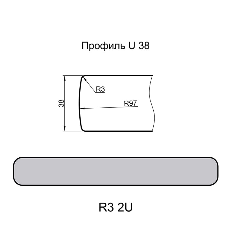 Стільниця Luxeform S148/R3-2 U Мармур Толедо 3050х900х38мм м.п Стільниця Luxeform S148/R3-2 U Мармур Толедо 3050х900х38мм м.п